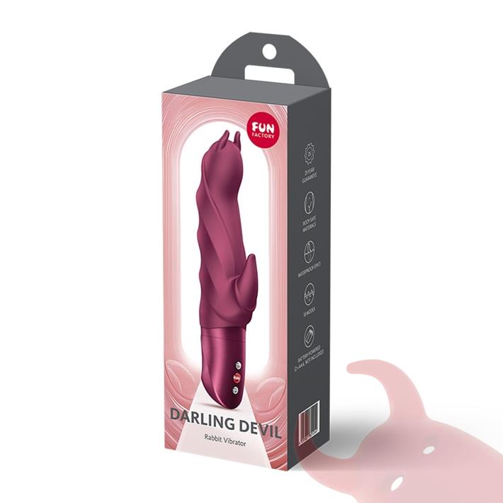 Darling Devil vibrador para estimulacion de punto G y clitoris