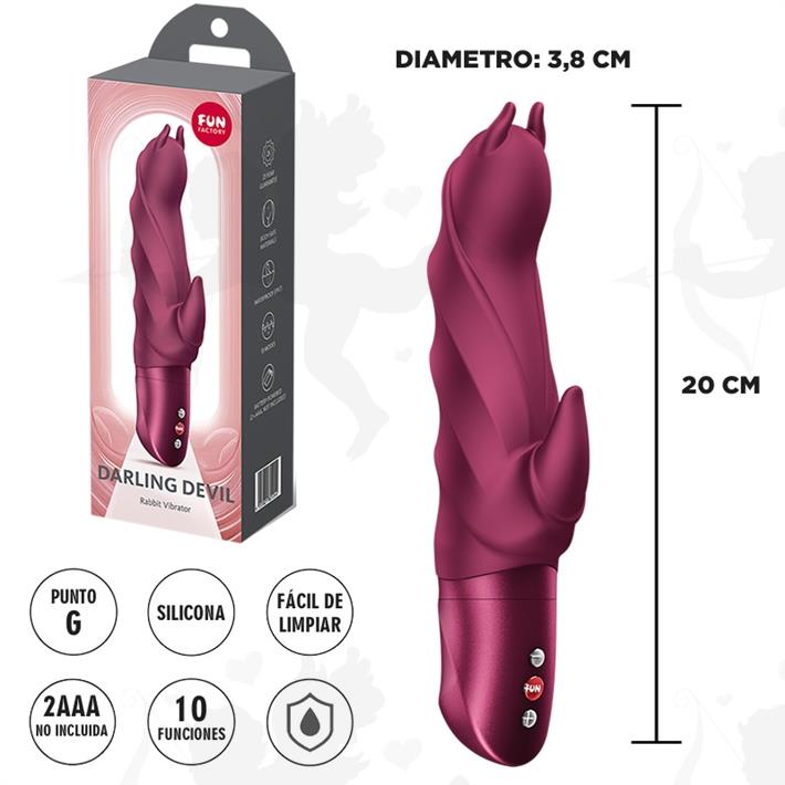 Darling Devil vibrador para estimulacion de punto G y clitoris