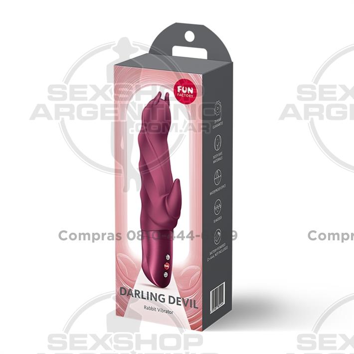 Darling Devil vibrador para estimulacion de punto G y clitoris