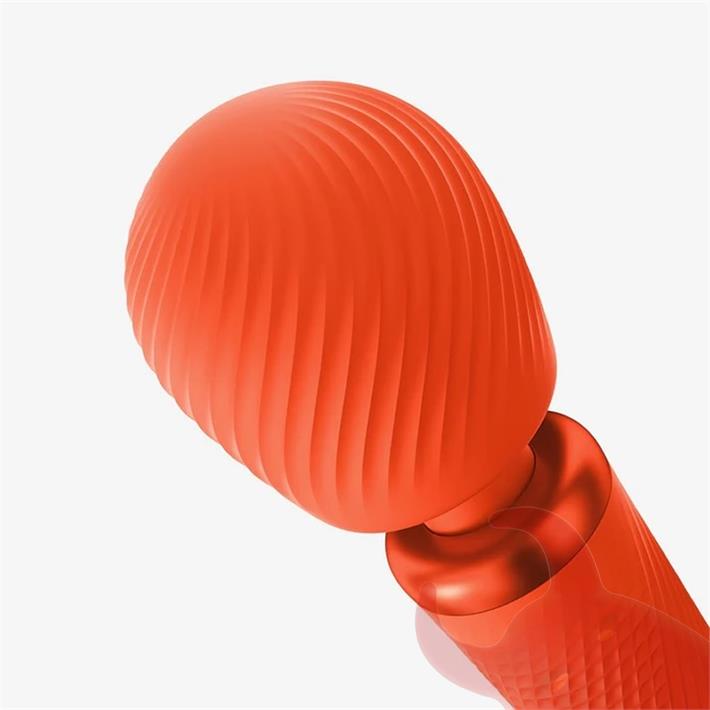 Vim Microfono con potente vibrador para estimulacion total con carga USB