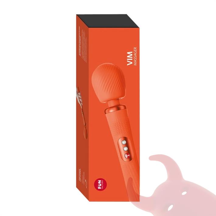 Vim Microfono con potente vibrador para estimulacion total con carga USB