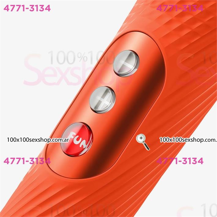 Vim Microfono con potente vibrador para estimulacion total con carga USB