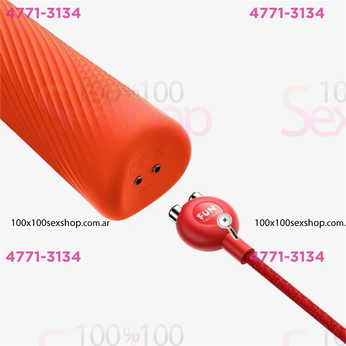 Vim Microfono con potente vibrador para estimulacion total con carga USB