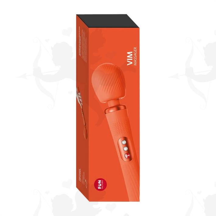 Vim Microfono con potente vibrador para estimulacion total con carga USB