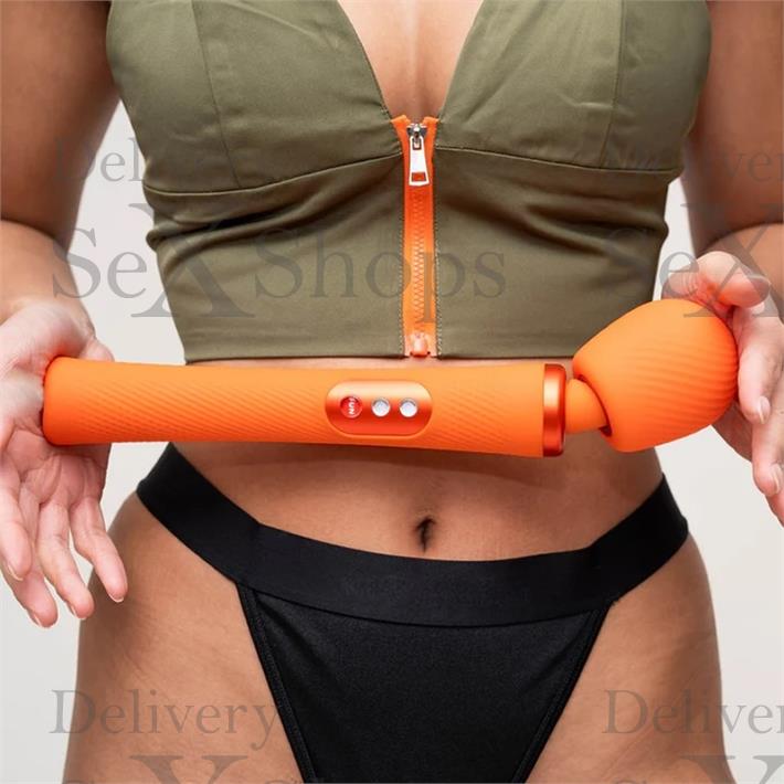 Vim Microfono con potente vibrador para estimulacion total con carga USB
