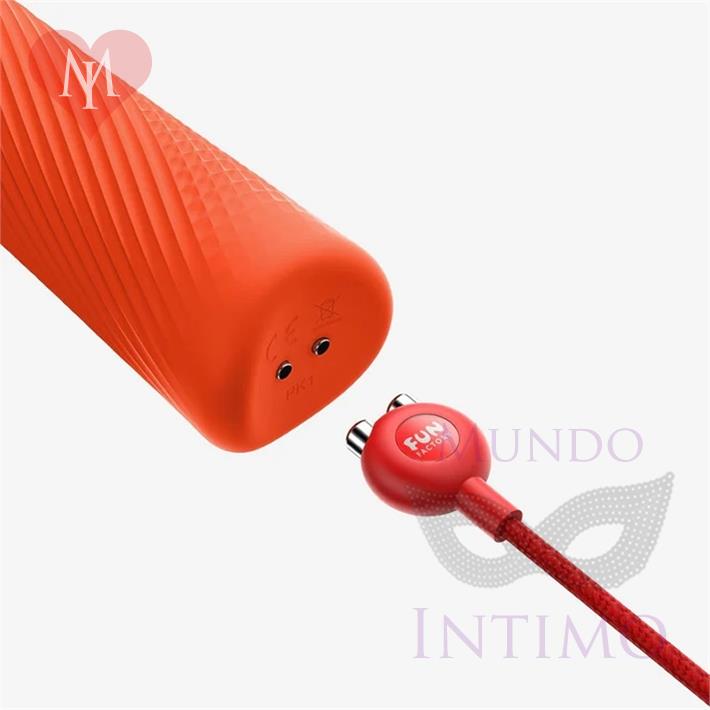 Vim Microfono con potente vibrador para estimulacion total con carga USB