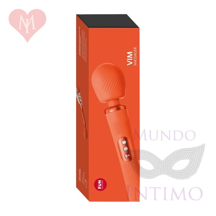 Vim Microfono con potente vibrador para estimulacion total con carga USB