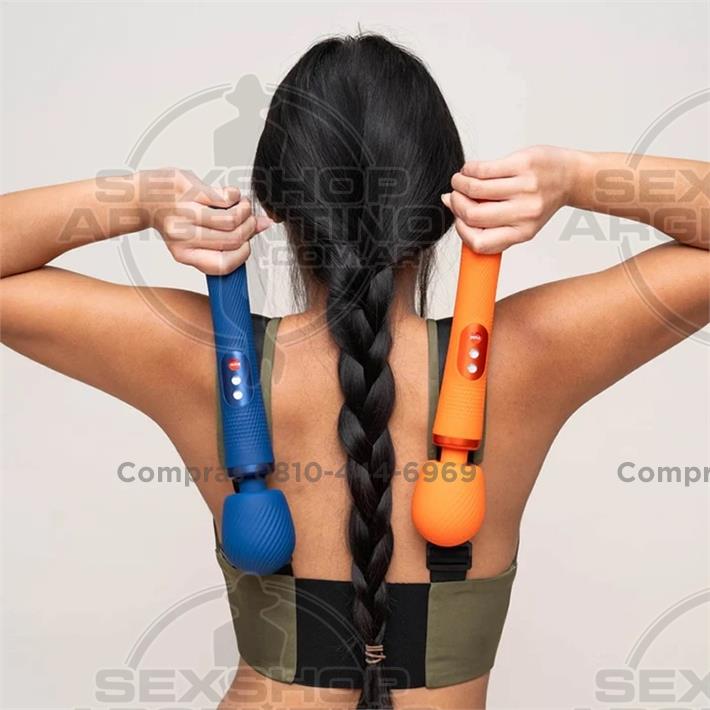 Vim Microfono con potente vibrador para estimulacion total con carga USB