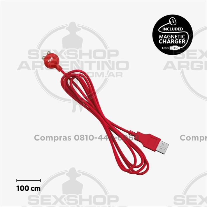 Vim Microfono con potente vibrador para estimulacion total con carga USB