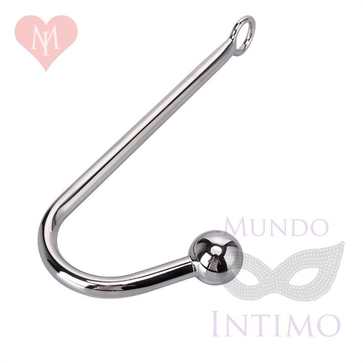 Anal Hook dilatador anal metalico con 1 bola