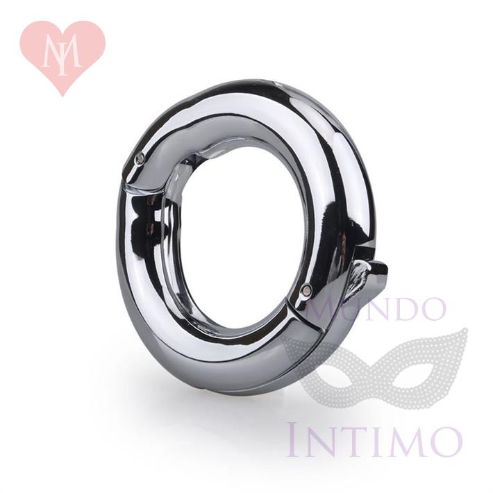 Anillo para el pene ancho metalico L