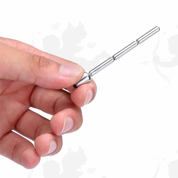 Sonda uretral metalica
