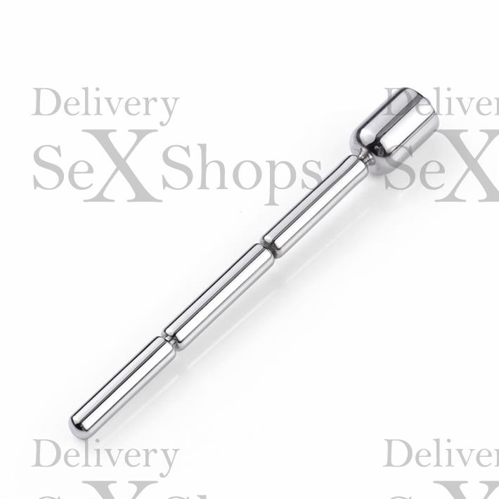 Sonda uretral metalica
