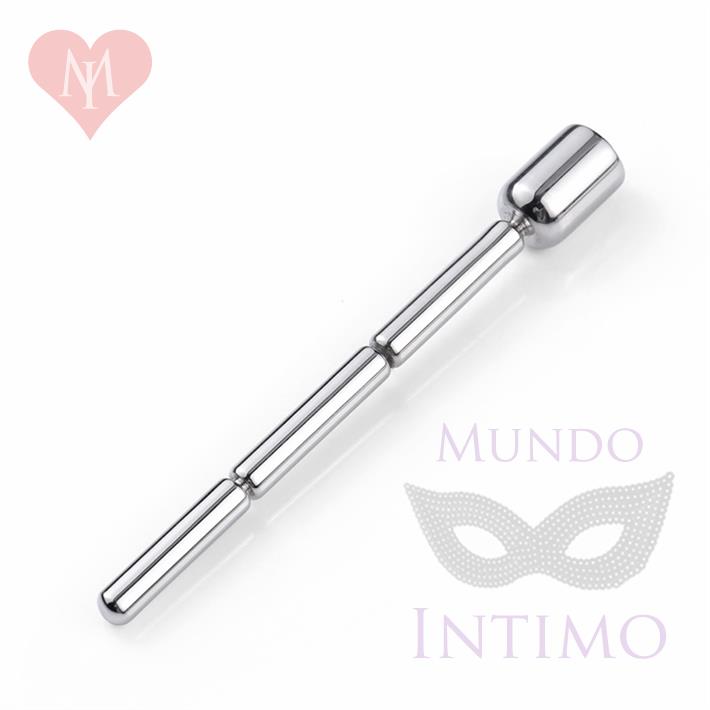 Sonda uretral metalica