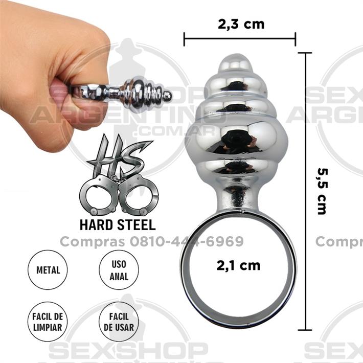 Dilatador anal small con aro extractor