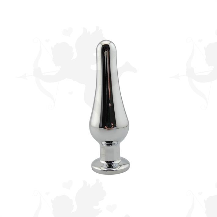 Plug anal con joya roja medium