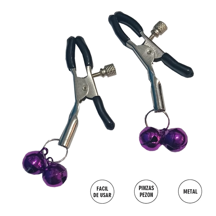 Pinzas para pezones con campanasEAN: 9520071251177