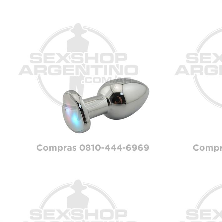 Plug anal con forma de corazon, vibracion y control remoto Medium