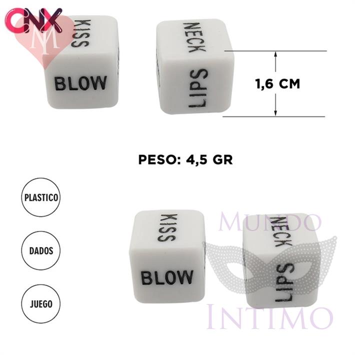 Juego de dados accion + parte del cuerpo