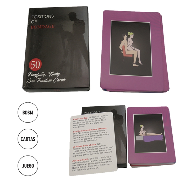 Bondage Juego de naipes 50 cartasEAN: 9520071395821