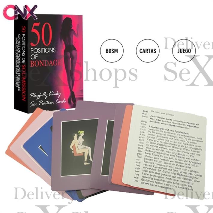 Juego de naipes de bondage