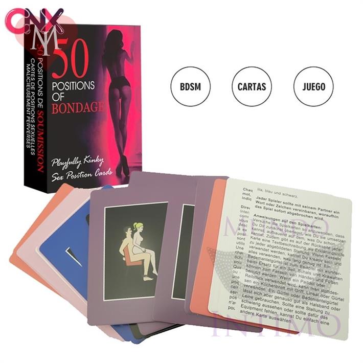 Juego de naipes de bondage