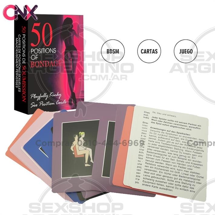 Juego de naipes de bondage