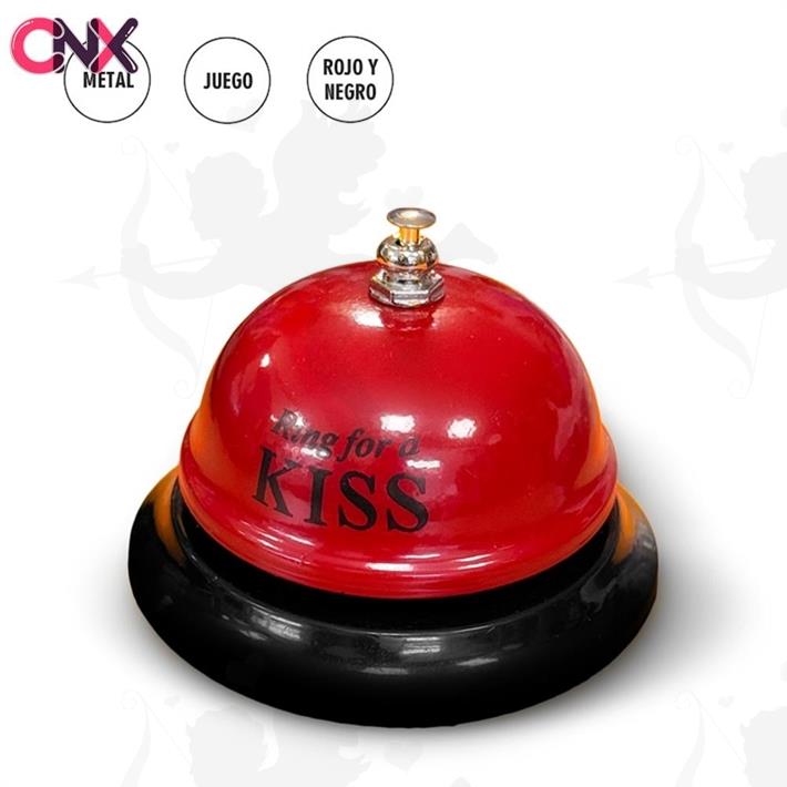 Campana roja ring for a kiss