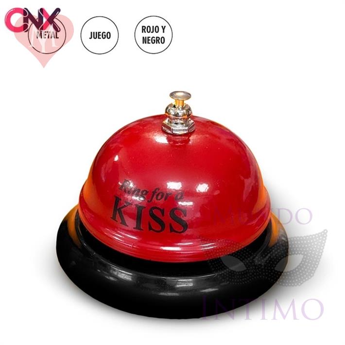 Campana roja ring for a kiss