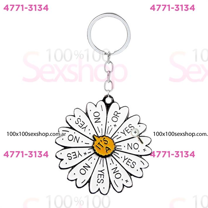 Llavero flor yes or no