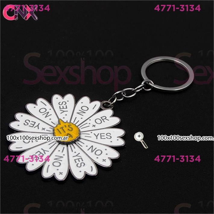 Llavero flor yes or no