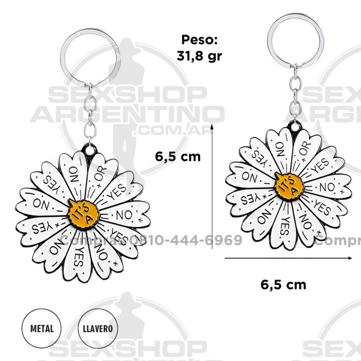 Llavero flor yes or no