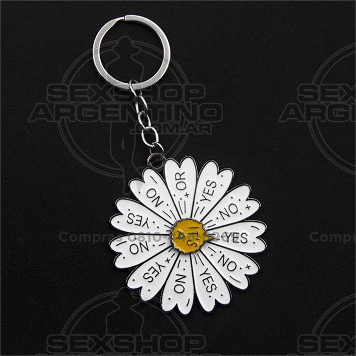 Llavero flor yes or no