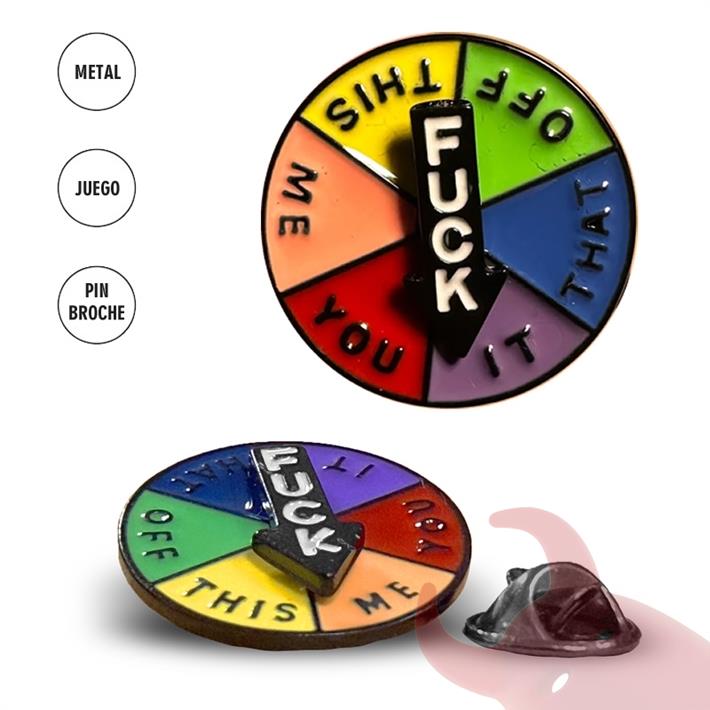  Pin para la ropa Fuck 