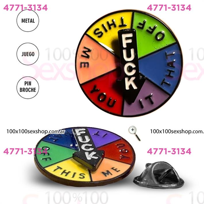 Pin para la ropa Fuck