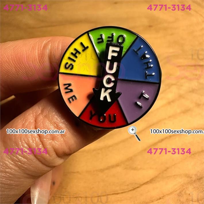 Pin para la ropa Fuck