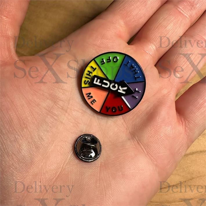 Pin para la ropa Fuck