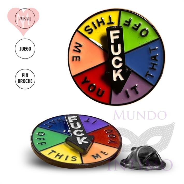  Pin para la ropa Fuck 