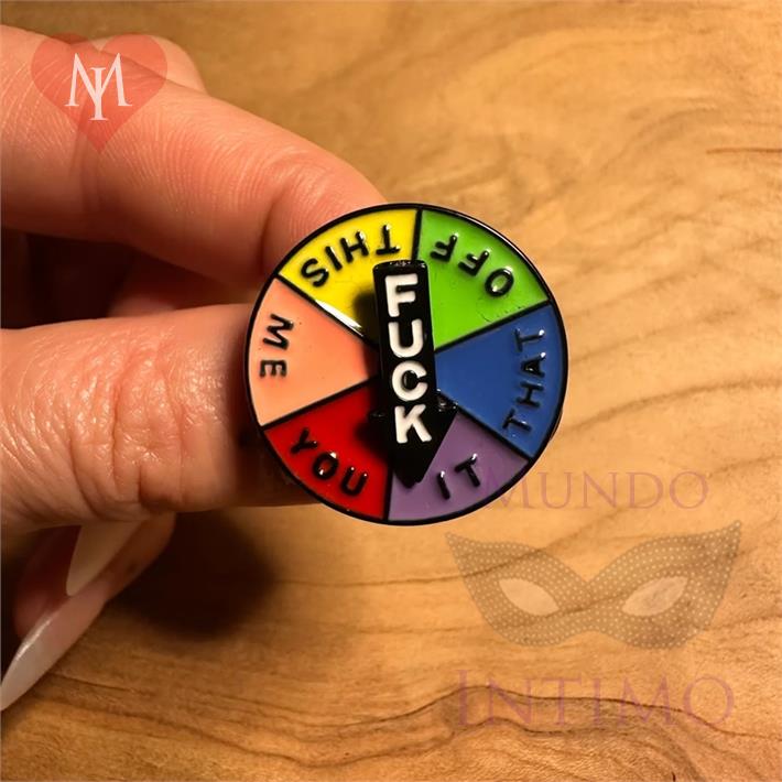 Pin para la ropa Fuck