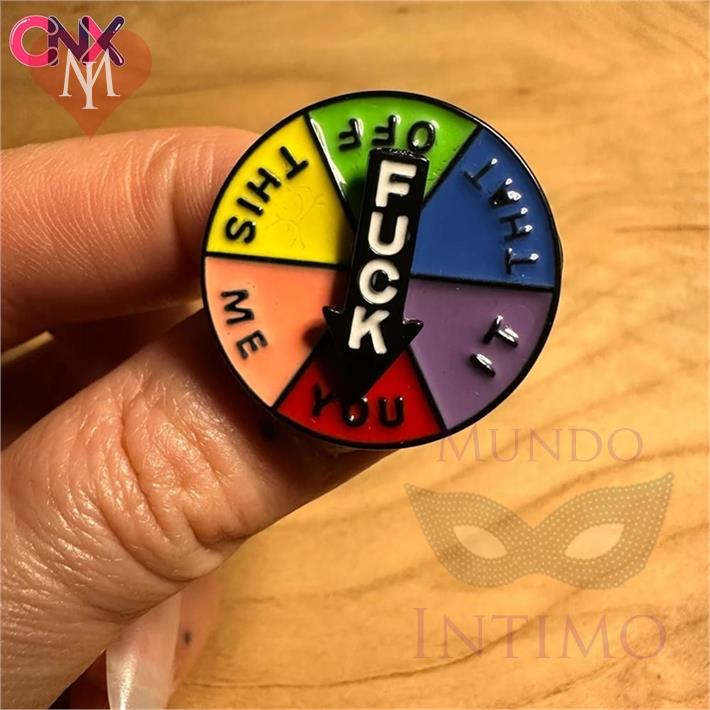 Pin para la ropa Fuck