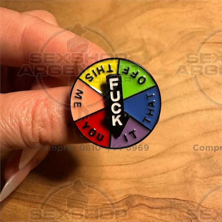 Pin para la ropa Fuck