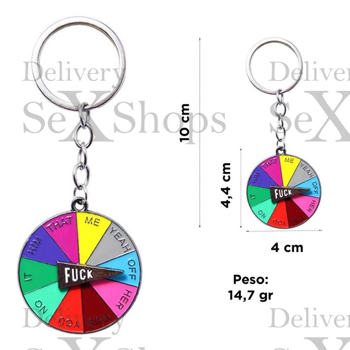  Llavero ruleta fuck 