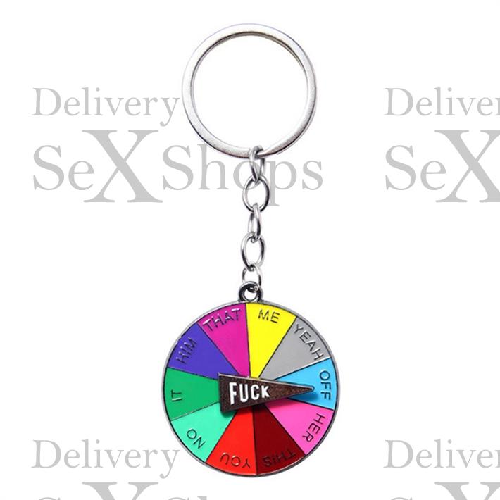 Llavero ruleta fuck