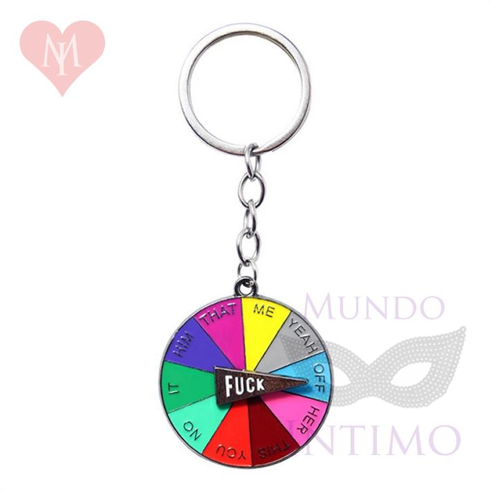 Llavero ruleta fuck