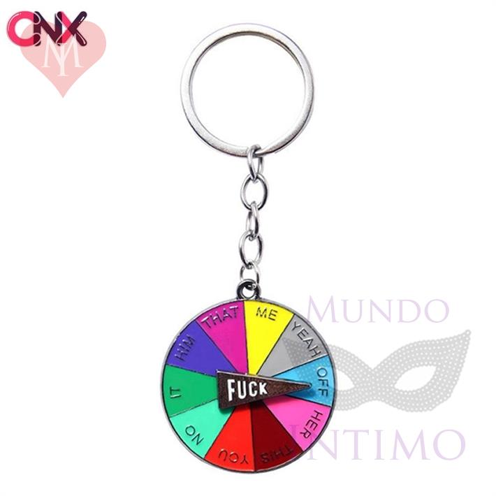 Llavero ruleta fuck