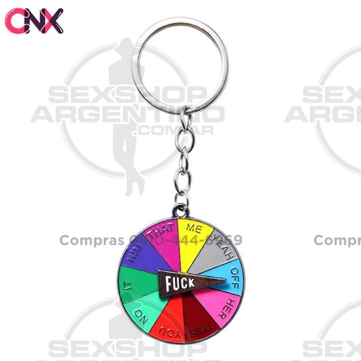 Llavero ruleta fuck