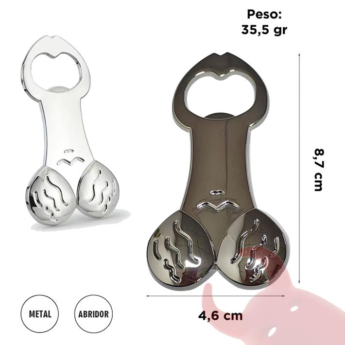  Destapador con forma de pene 