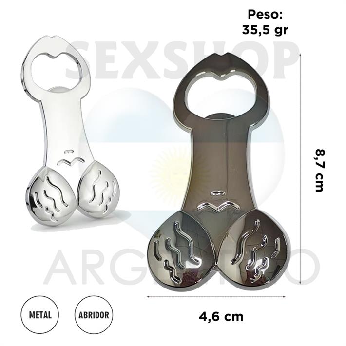Destapador con forma de pene