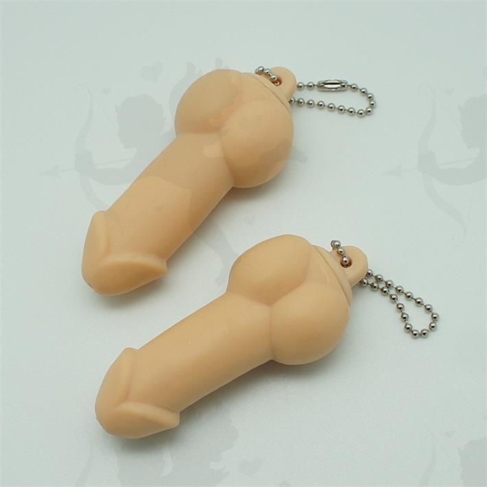 Dildo estirable con cadena