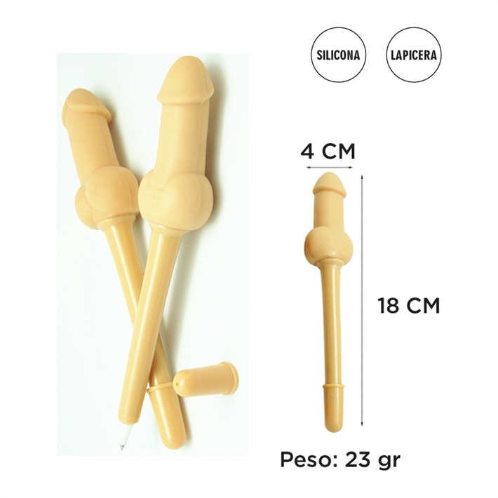 Lapicera con forma de peneEAN: 9520071988410